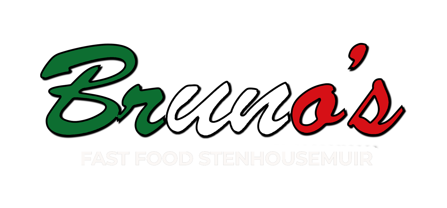 Bruno's Takeaway Stenhousemuir Logo